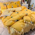 FUANNA Комплект постельного белья, 200 см, 4 предмета - фото 8