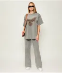 Футболка Oversize fit Just Cavalli, серый - фото 2