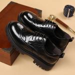 NMR Мужские повседневные туфли Low top Black/Brown - фото 6