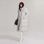 ELLE Пуховик Women's Light Gray - фото 4