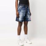 DSQUARED 2 Джинсовые шорты мужские голубые - фото 5