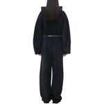 Logo-print Cotton Track Pants Alexander Wang, черный - фото 7