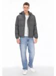Мужская куртка серого цвета MO - фото 2