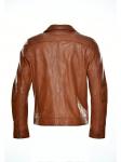 Кожаная куртка JCC 3102101BI, коричневый - фото 2