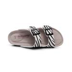 Шлепанцы унисекс Golofi, цвет 101 Black Roses - фото 38