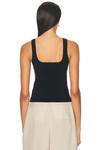 Топ Anaika Knit Tank Eaves, Black - фото 3
