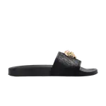 Кроссовки Versace Wmns Palazzo Medusa Pool Slide, черный - фото
