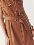Платье-рубашка TATUUM MOKKA, Brown - фото 3