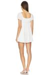 Платье-Мини «бэбидолл» kora More To Come, белый - фото 3