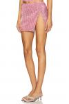Мини-юбка Selma Lovers And Friends, light pink sequin - фото 3
