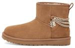 Ботинки зимние UGG WMNS Classic Mini Chains, коричневый - фото 2