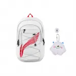 Li-Ning Polyester Backpack Regular Unisex White/Red - фото 4