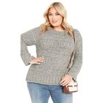 Женский свитер Sofia plus size Avenue, Natural - фото