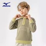 Детский свитшот Mizuno, оливковый - фото 4