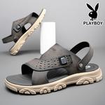 Пляжные сандалии мужские Playboy, хаки - фото 9