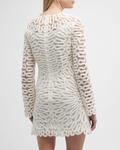 Мини-платье Mccall Cage крючком SIMKHAI, цвет White - фото 6