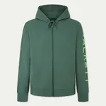 Толстовка Hackett Essential full zip, зеленый - фото 3