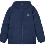 Пуховик унисекс морской синий Skechers - фото