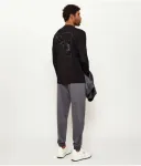 Лонгслив regular fit Ea7, черный - фото 2