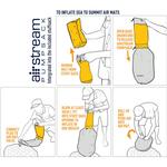 Коврик для сна UltraLight Mat Sea to Summit, желтый - фото 13