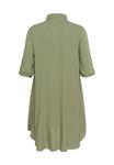 Платье-рубашка KCMILLE Kaffe Curve, зеленый - фото 6