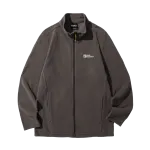 Мужская одежда из флиса JACK WOLFSKIN, mud коричневый/d0108 - фото