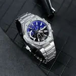 CASIO Часы Men EDIFICE Blue Watch EFB-680D-2A, Blue Dial - фото 2