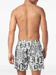 Плавки-шорты Boxer Philipp Plein, белый - фото 3