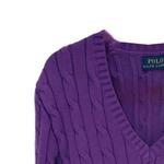 Трикотажная женская фиолетовая футболка Polo Ralph Lauren - фото 5