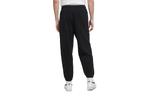 Брюки lab washed bundle feet casual sports long pants black Nike, черный - фото 2