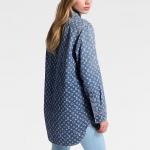 Джинсовая рубашка monogram LOUIS VUITTON, синий - фото 7