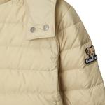 Детская пуховая куртка Burberry, бежевый - фото 3