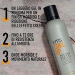 Пена для укладки CurlUp Wave 200 мл KMS - фото 3