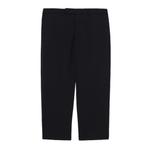 Укороченные брюки из шерсти RICK OWENS, черный - фото