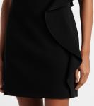 Мини-платье Giacomo с оборками Max Mara, Nero - фото 6