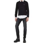 Свитшот HUGO BOSS с логотипом, черный - фото 4