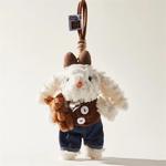 Мягкая игрушка кролик плюшевый кулон 22см высота Click - фото 10