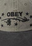 Бейсболка Obey Clothing PENN 6 PANEL UNISEX, Olive/Multi/Olive - фото 4