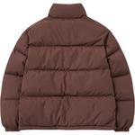 Nerdy Куртка пуховая унисекс коричневая, Brown - фото 3