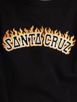 Свитер Santa Cruz Burnt Collegiate Crew Sweater, black - фото 7