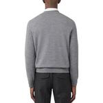 Свитер мужской серый Burberry, серый - фото 3