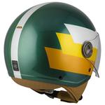 Открытый шлем Nzi Zeta 2, зеленый - фото 2