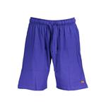 Синие хлопковые брюки Geographical Norway, синий - фото