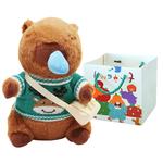 Плюшевая кукла Snotty Dressing Capybara высотой 25 см Whoops - фото