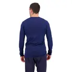 Лонгслив adidas Tech-Fit, синий - фото 2