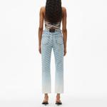 Alexander Wang Джинсы Women's Blue White Gradient - фото 5