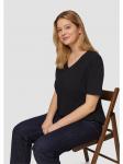 Футболка в цвете 9999_черный s.Oliver - фото 4