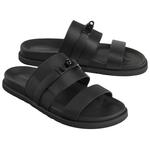 Быстросохнущие шлепанцы мужские черные HERMES - фото 2