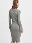 Вязаное платье b.young, серый - фото 4
