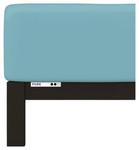 Простыня Schlafgut бирюзовый, 180-200/200-220 см - фото 4